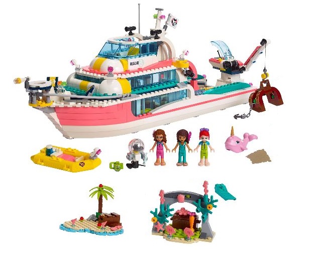 lego friends barco