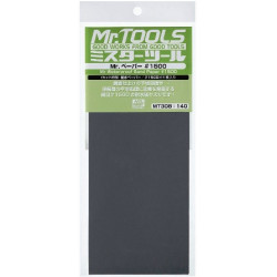 MR.HOBBY : LIJA FINA 4 hojas de  1500
