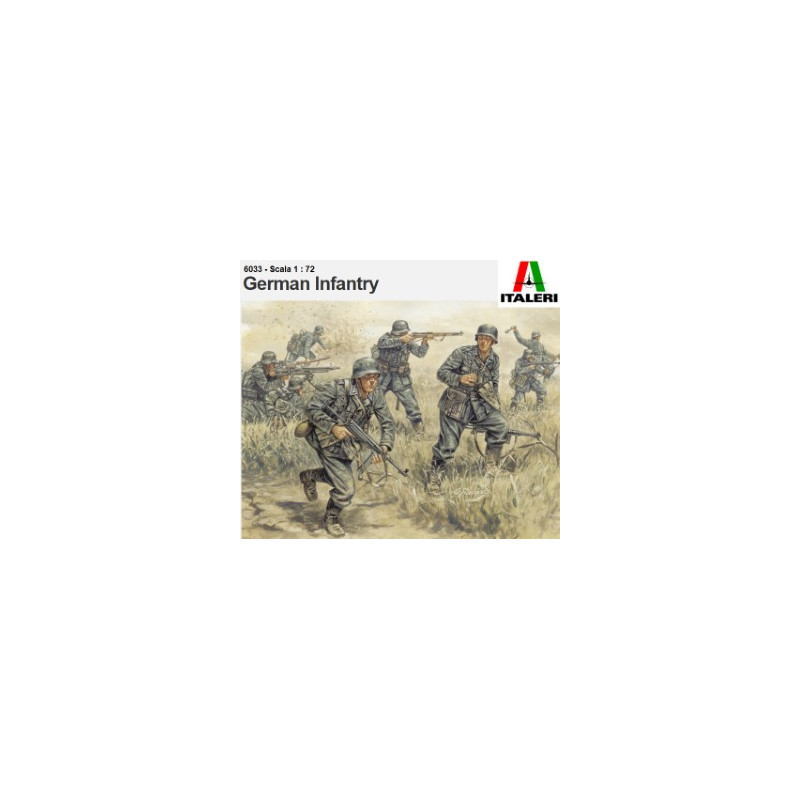 ITALERI: GERMAN INFANTERY   WWII   escala 1:72