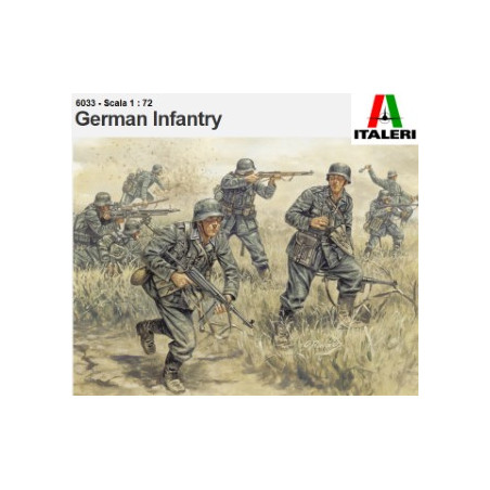 ITALERI: GERMAN INFANTERY   WWII   escala 1:72