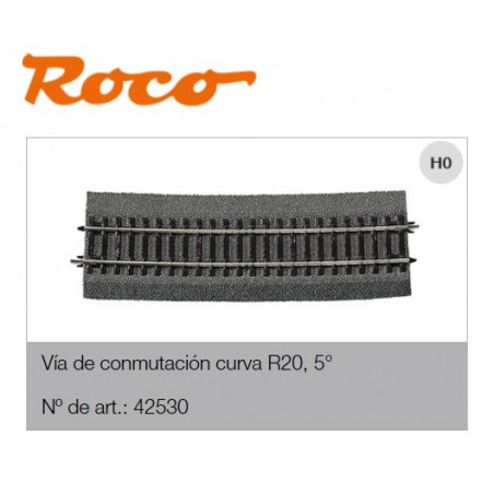 ROCO LINE : VIA CURVA R2O1962 mm.