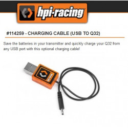 HPI RACING : Cable de Carga para BUGGY BAJA Q 32