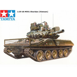 TAMIYA : U.S. Airborne Tank M551 Sheridan Vietnam War Escala 1:35