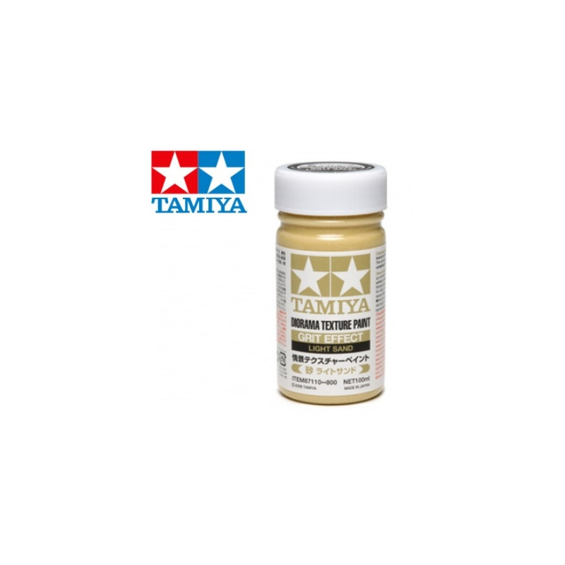 TAMIYA : DIORAMA TEXTURE PAINT LIGHT SAND  100 ml