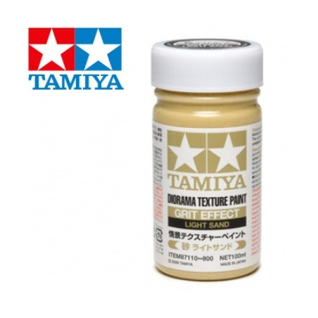 TAMIYA : DIORAMA TEXTURE PAINT LIGHT SAND  100 ml