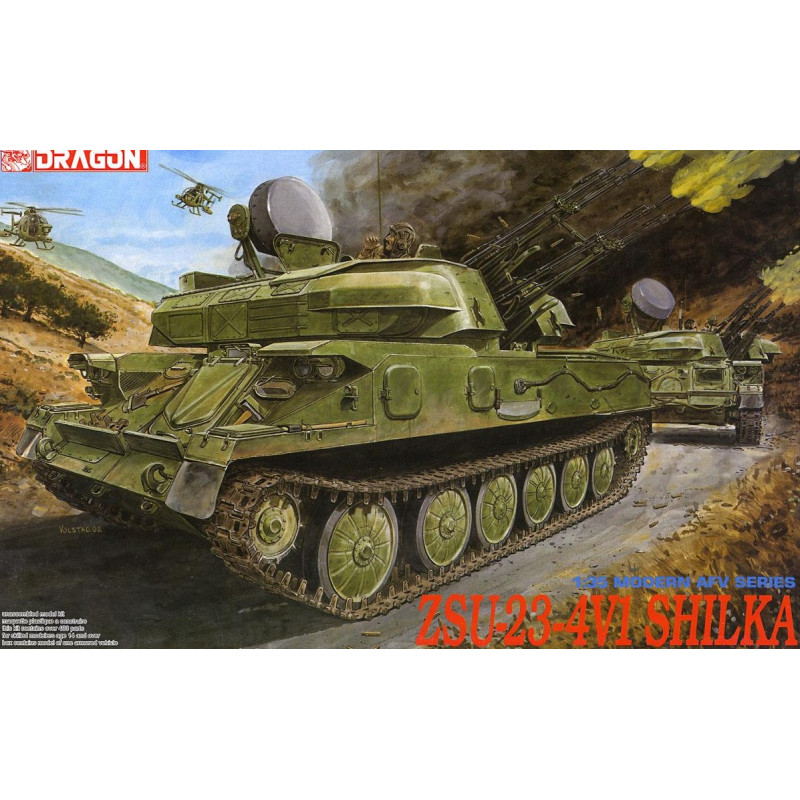 DRAGON: ZSU-23-AVI escala 1:35