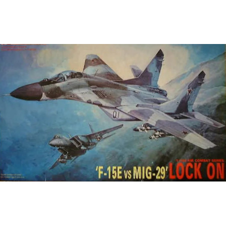 DRAGON : LOCK ON F-15 y MIG-29  escala 1:144