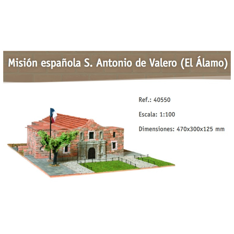 DOMUS KITS : Mision española  San ANTONIO DE VALERO (EL ALAMO)