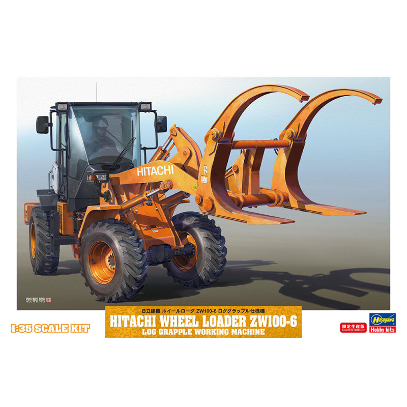 HASEGAWA : Hitachi Wheel Loader ZW100-6 escala 1:35