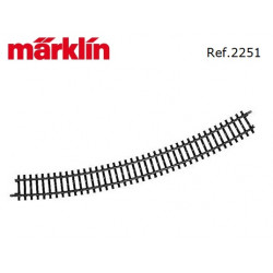 MARKLIN : VIA K   CURVA R.6185 mm. 30º