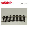 MARKLIN : VIA K   VIA CURVA R.424,6 mm