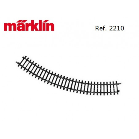 MARKLIN : VIA K   VIA CURVA R.295,4 mm