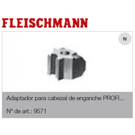 FLEISCHMAN : Adaptador para cabezal de  ENGANCHE PROFI  escala N