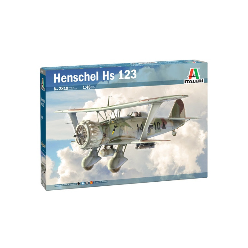 ITALERI : Henschel HS 123   Escala 1:48