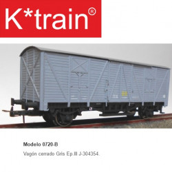 K-TRAIN  :  Vagón cerrado...