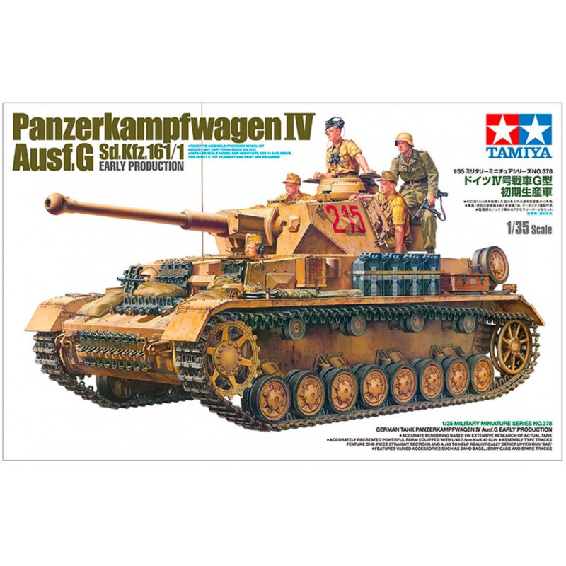 TAMIYA : German Tank Panzerkampfwagen IV escala 135