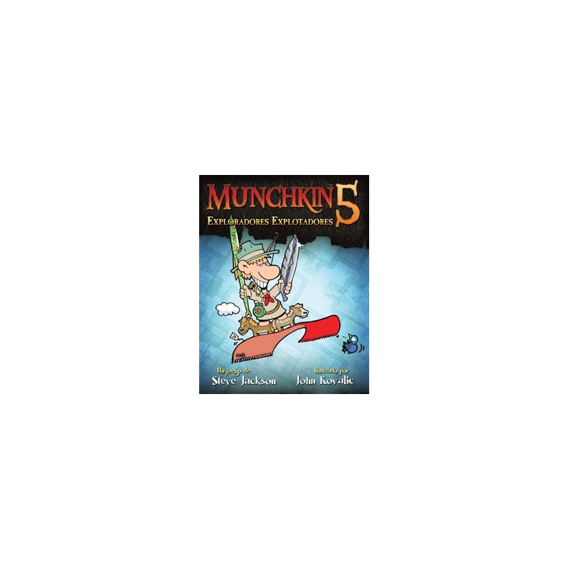 Edge Entertainment : Munchkin 5  - Exploradores Explotadores.   Juego de cartas