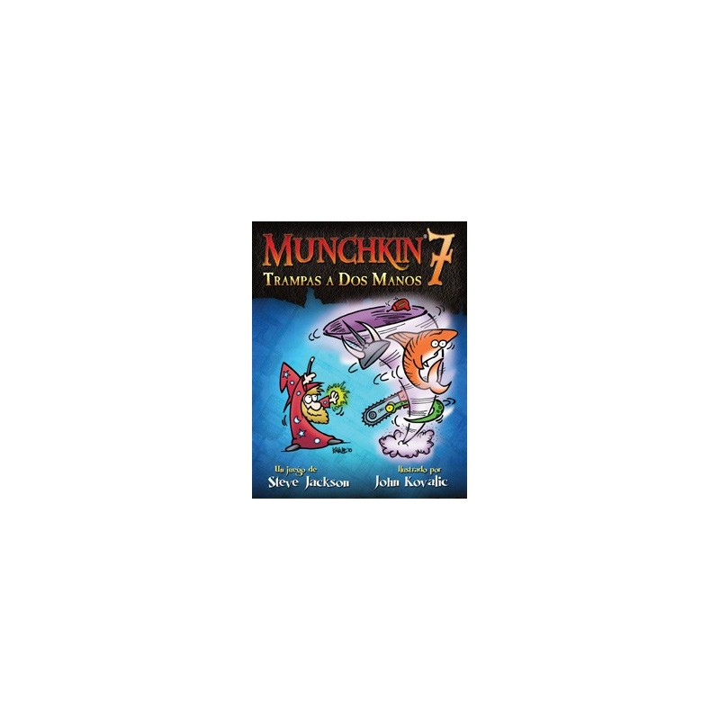 Edge Entertainment : Munchkin 7  - Trampas a dos manos.   Juego de cartas