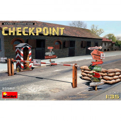 MiniArt :  Accesorios Checkpoint Escala 1:35