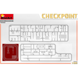 MiniArt :  Accesorios Checkpoint Escala 1:35