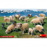 MiniArt : Accesorios Sheep - OVEJAS  Escala 1:35