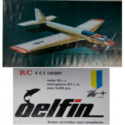 TILLO MODEL : KIT para montar R.C. modelo  DELFIN