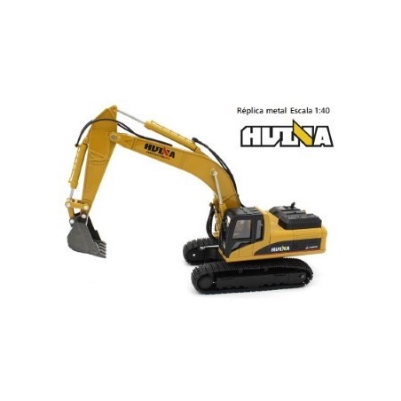 HUINA : Replica metal excavadora   Escala 1:40