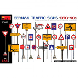 MINIART : Accesorios German Trafic Signs 1930-40  Escala 1:35