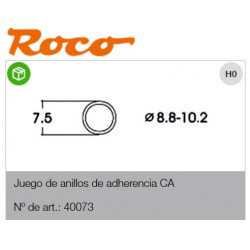 ROCO :  BOLSA  AROS DE ADHERENCIA   7,5 mm diametro 8,8 mm - 10,2 mm