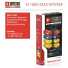 STAX : SYSTEM Set Expansión iluminación 24 piezas transparentes - compatible Lego