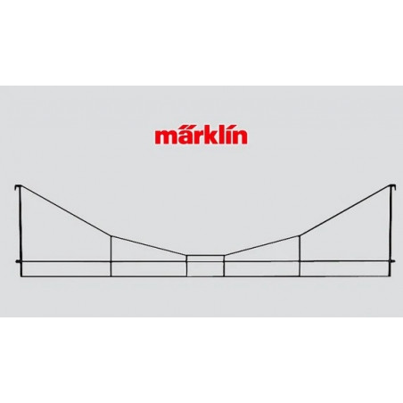 MARKLIN : SOPORTE CATENARIA 123 mm  escala Z