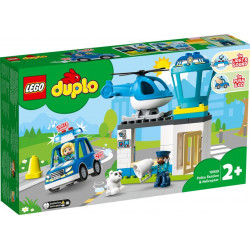 LEGO DUPLO : Comisaría de Policía y Helicóptero Rescate