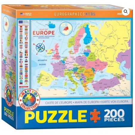 EUROGRAPHICS : Pz. 200 pzs. MAPA EUROPA