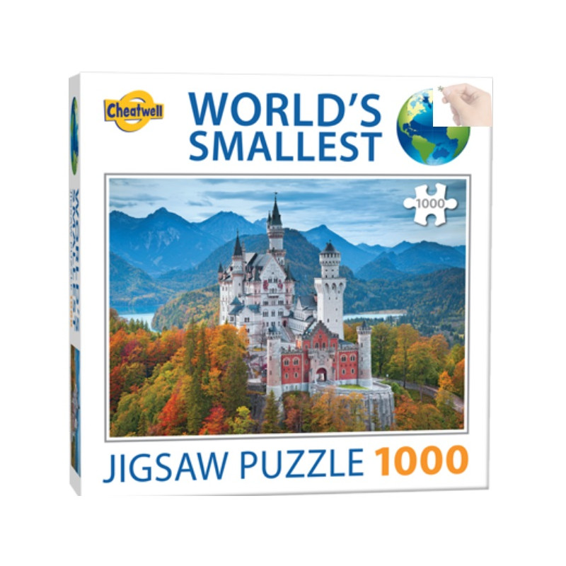 Puzzle Cheatwell World’s Smallest – Newuschwanstein1000 piezas MINIATURE