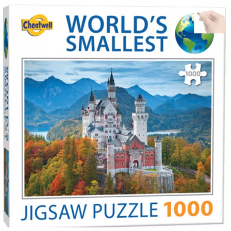 Puzzle Cheatwell World’s Smallest – Newuschwanstein1000 piezas MINIATURE