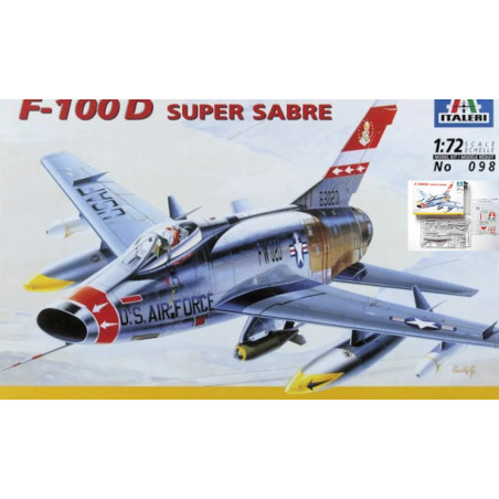 ITALERI: F-100D SUPER SABRE escala 1:72