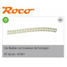 ROCO Line :  VIA FLEXIBLE  92O mm. Traviesas Cemento escala HO