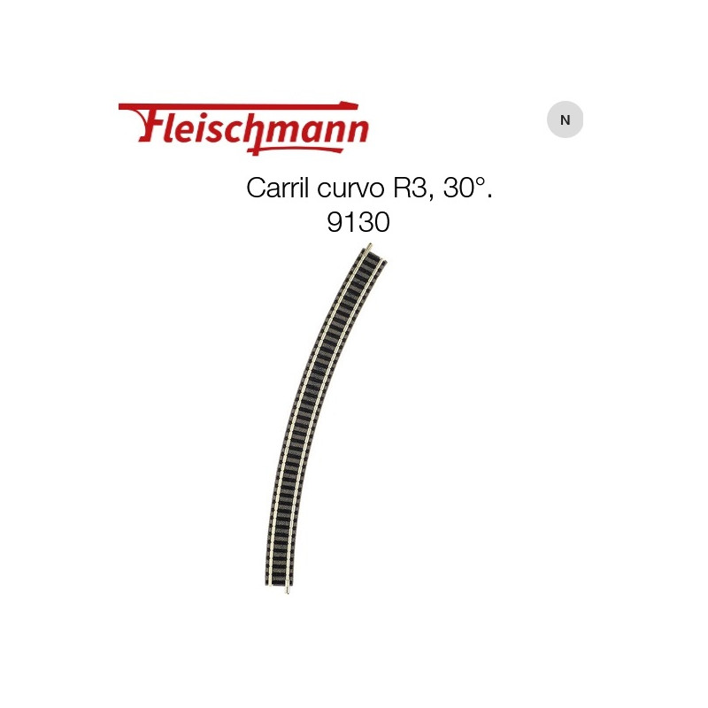 FLEISCHMANN : VIA CURVA R.396,4 mm