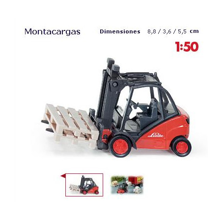 SIKU : CARRETILLA LINDE escala 1:50