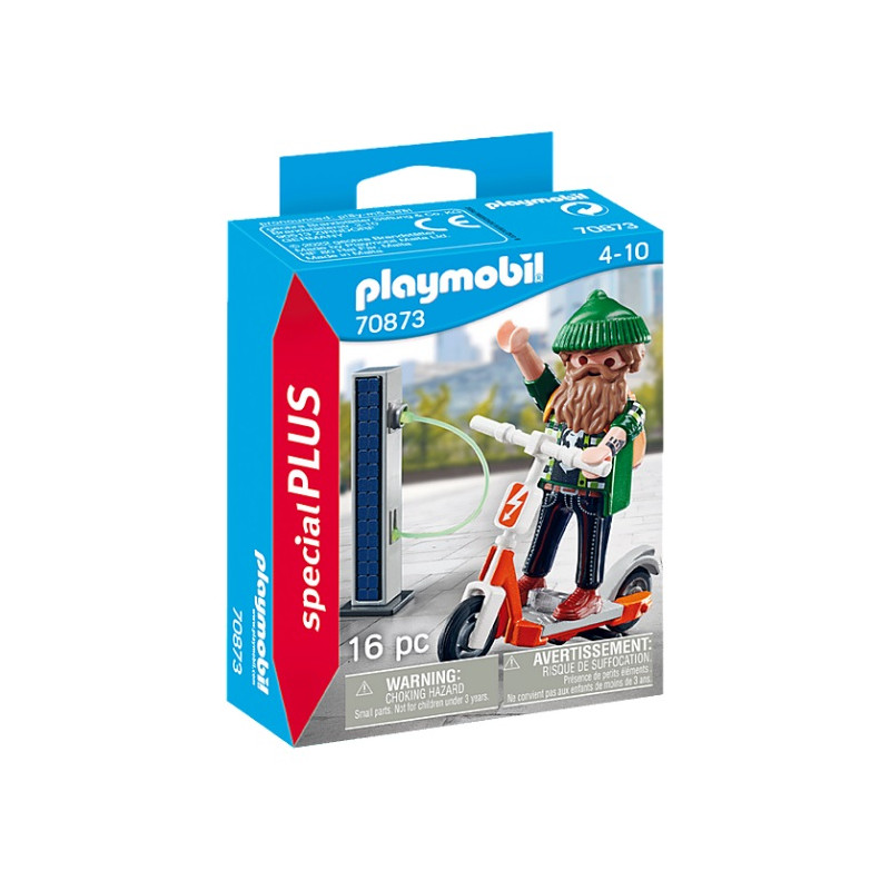 PLAYMOBIL : Hipster con E-scooter