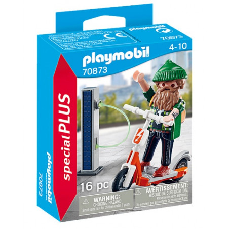PLAYMOBIL : Hipster con E-scooter