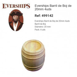 EVERSHIPS : 4 unid. BARRIL...