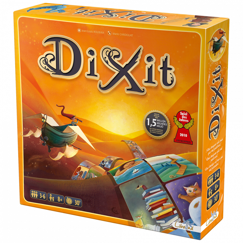 DIXIT Clásico : Juego de mesa para 3 a 6 jugadores