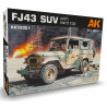 AK : KIT FJ43 SUV WITH HARD TOP escala 1:35
