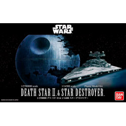 REVELL BANDAI : STAR WARS : Dead Star & Imperial Star destroyer