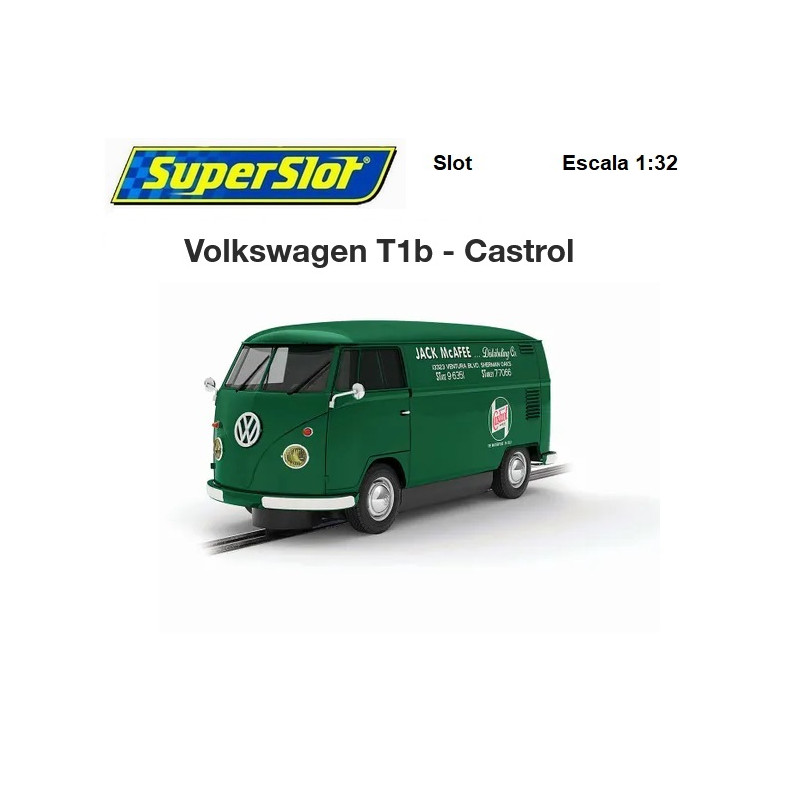 SCALEXTRIC : Volkswagen T1b - Castrol  escala 1:32