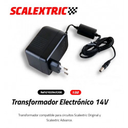 SCALEXTRIC : TRANSFORMADOR ELECTRONICO 14 V.