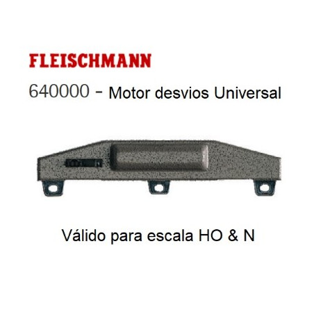 FLEISCHMAN : Motor de desvios Universal válido para  HO & N