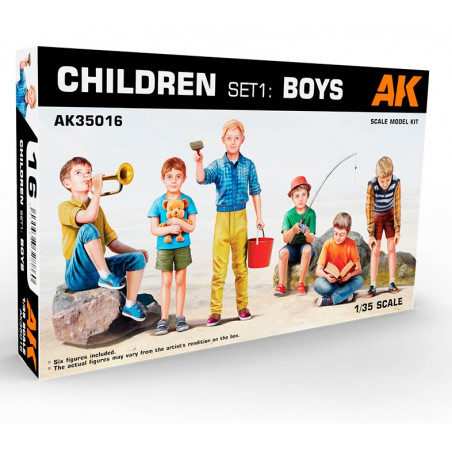 AK INTERACTIVE : CHILDREN  NIÑOS  1:35