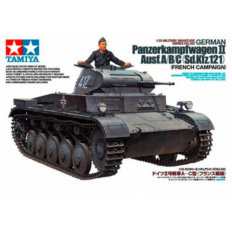 TAMIYA : PANZERKAM II escala 1:35 TAMIYA : PANZERKAM II escala 1:35